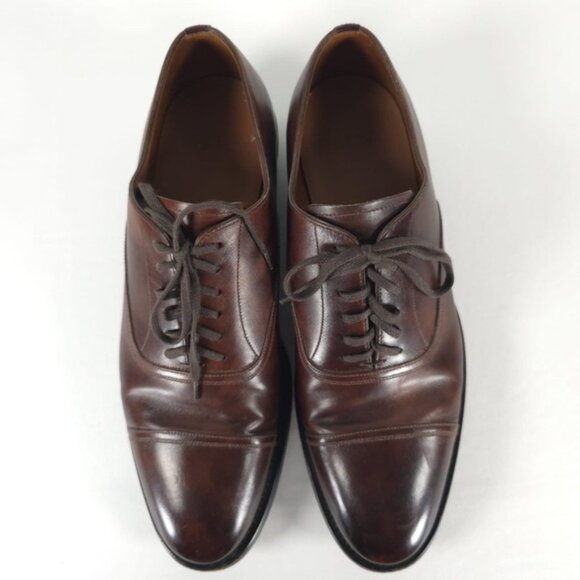 BALLY SWITZERLAND??Made HONSER/112 LEATHER Oxford Shoes 195509 D3NAPC Size 9D‎ main image 13